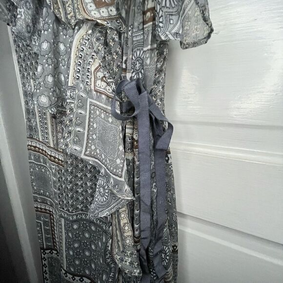 Doe & Rae Ruffle Side-Tie Sleeveless Tunic/Dress - Picture 5 of 12